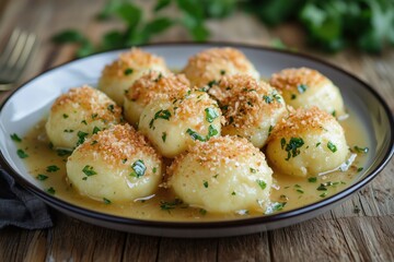 Fototapeta premium Potato Dumplings