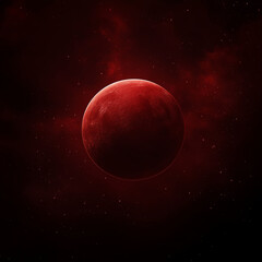 Ein minimalistisches Bild in intensiven Rottönen, das Leidenschaft und Energie ausstrahlt. Die klare und reduzierte Gestaltung betont die kraftvolle und zeitlose Wirkung der Farbe Rot.