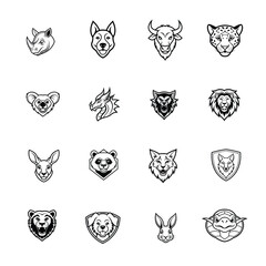 Collection of Animal Mascot Logo Designs