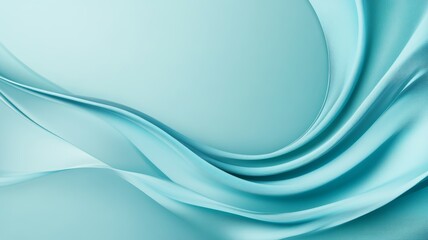Obraz premium Abstract Teal Swirling Fabric Background Design