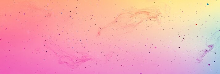 Obraz premium Abstract Network Connections, Data Flow, and Dynamic Patterns on a Soft Pastel Gradient Background