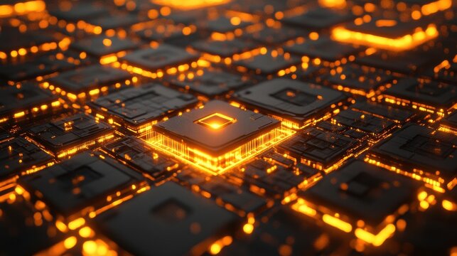 Radiant Quantum Chips in a Computing Environment