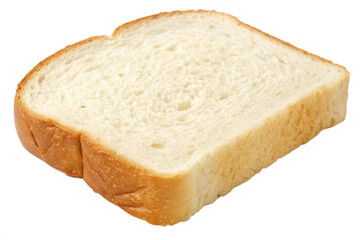 sliced bread isolated on white