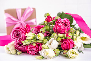 Mother's day international holiday greeting card