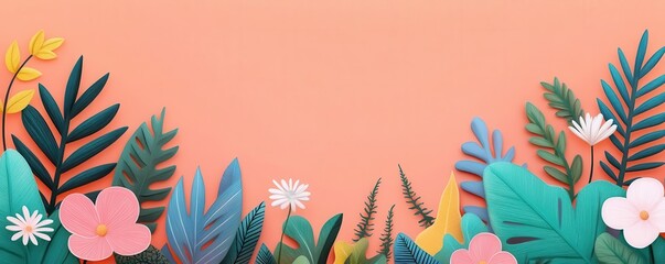 design elements flat design top view abstract theme cartoon drawing pastel