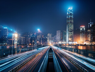 Fototapeta premium 都会の夜景