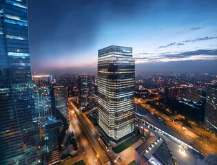 Obraz premium 都会の夜景