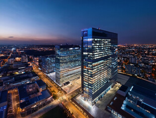 Obraz premium 都会の夜景