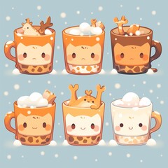 Kawaii Mug Collection: Adorable and Whimsical Coffee Cup Characters