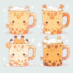 Kawaii Mug Collection: Adorable and Whimsical Coffee Cup Characters