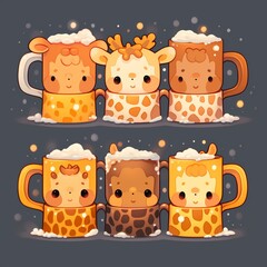 Kawaii Mug Collection: Adorable and Whimsical Coffee Cup Characters