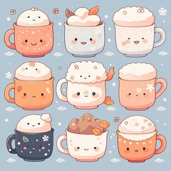 Kawaii Mug Collection: Adorable and Whimsical Coffee Cup Characters