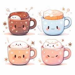Kawaii Mug Collection: Adorable and Whimsical Coffee Cup Characters