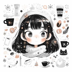 Kawaii Mug Collection: Adorable and Whimsical Coffee Cup Characters