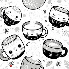 Kawaii Mug Collection: Adorable and Whimsical Coffee Cup Characters