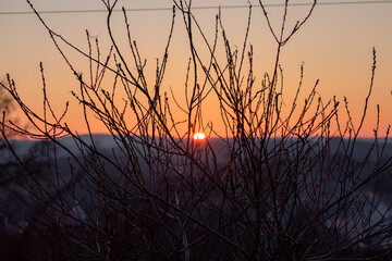 Obraz premium Sonnenuntergang