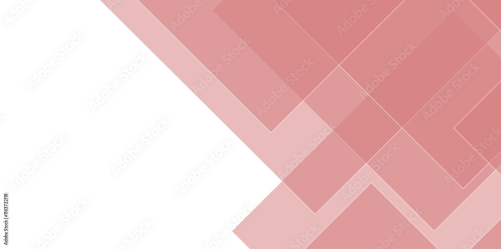 Aufkleber Abstract light pink triangle background. Modern Style Triangle Shaped Translucent Overlapping Planes Geometric Shapes Pattern Colorful abstract geometric background for business Design Template.