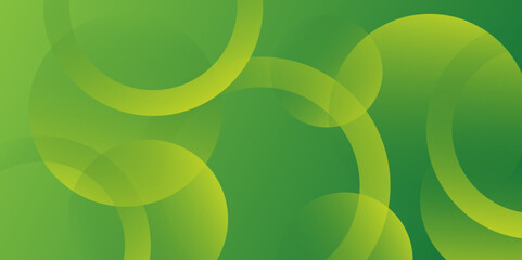 Modern light green and yellow abstract background with circle shape. Dynamic shapes composition. modern corporate and business concept. Vector illustration design for presentation, banner, wallpape.