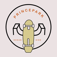 free vector skate t-shirt design.