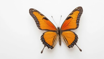 Fototapeta premium Close-up of a beautiful butterfly with vibrant colors.