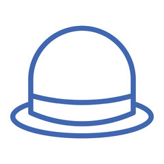 straw hat color icon