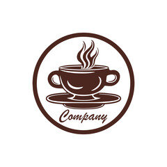 Simple Modern Coffee company logo 2