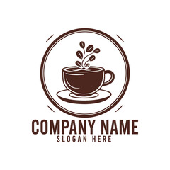 Simple Modern Coffee company logo 5