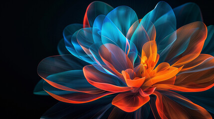 abstract flower background