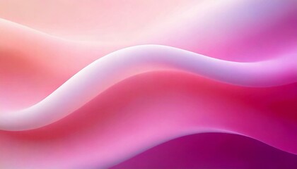 A smooth wavy abstract background blending soft and bright pink shades
