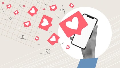 like it. rate a photo or post. social media. an interesting video. collage. on a paper background. like. video. comments. leave a positive review.
