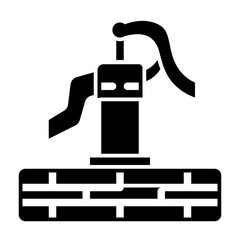 Surface Pump glyph icon