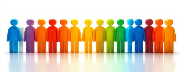 Obraz premium Community Team Spirit And Cohesion, Generative AI