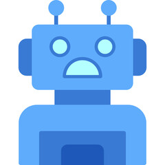Fototapeta premium Bot Icon