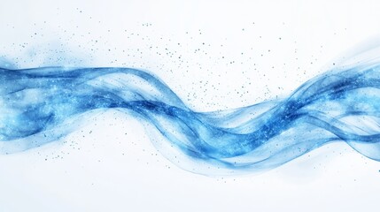 Cold air wind flow, cool fresh wave vector effect. Clean isolated conditioner smoke stream. Abstract breeze blow trail png. Blue ice speed mist with dust texture. Frost purification curve graphic