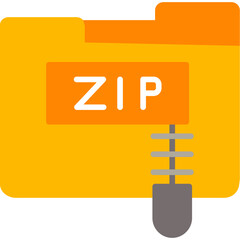 Zip Folder Icon