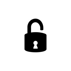 Unlocked Padlock Icon