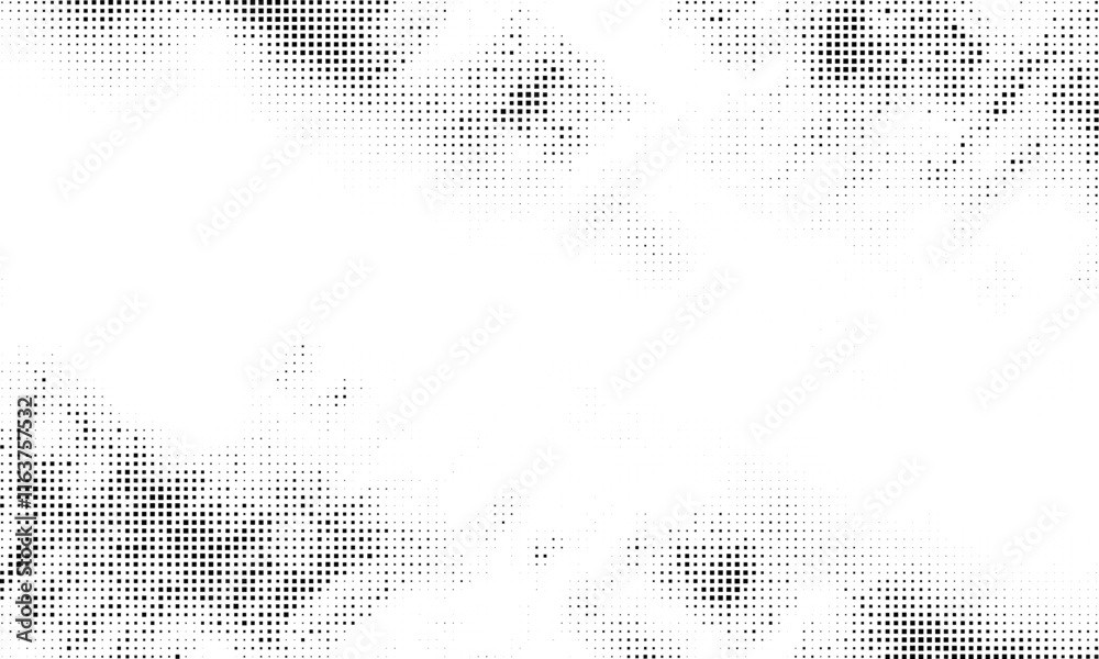 Poster abstract halftone with black and white gradient. grunge texture for blend effect, multiply and overl