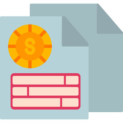 Fototapeta premium Invoice Icon