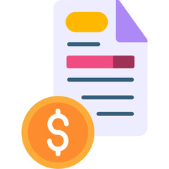 Obraz premium Taxes Icon