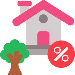 House Tax Icon