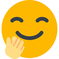 Obraz premium Happy Emoji Icon