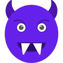 Demon Emoji Icon