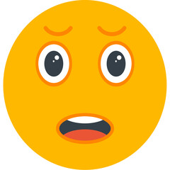 Surprised Emoji Icon