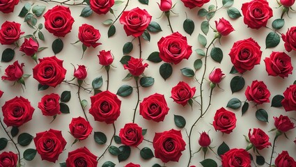 A Sprawling Lush and Vibrant Arrangement of Colorful Flowers, Greenery, and Delicate Details, Creating a Rich, Nature-Inspired Atmosphere Full of Life and Beauty