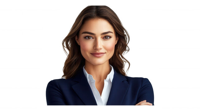 [Corporate executive profile photography for women] Confident Business Woman in Dark Jacket with Shell Logo