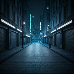street in night