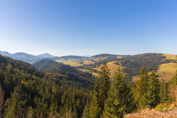 autumn in the mountains