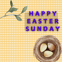 Happy Easter Sunday Day  Post for instagram,facebook ,twiter etc