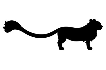 silhouette vector
illustration of A Fiber on white background