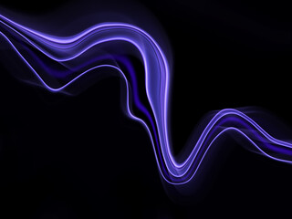 abstract blue wave background